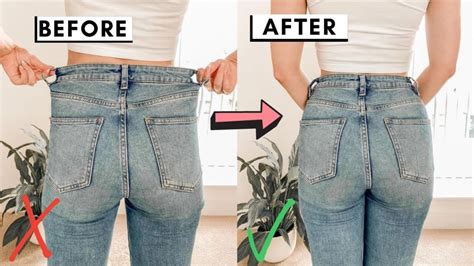 how to adjust pants size.